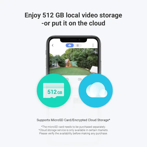 Vista 9 de Cámara de seguridad EZVIZ al aire libre, cámara WiFi panorámica, de inclinación y zoom de 1080P, zoom mixto 8× y cámara de seguridad con detección