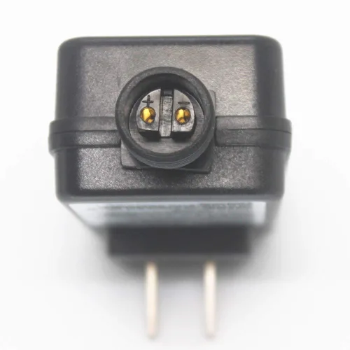 Vista 4 de Dirduaid Transformador LED de 12 V 0.6 A, adaptador de corriente inflable clase 2, transformador de bajo voltaje IP44, enchufe de EE. UU.