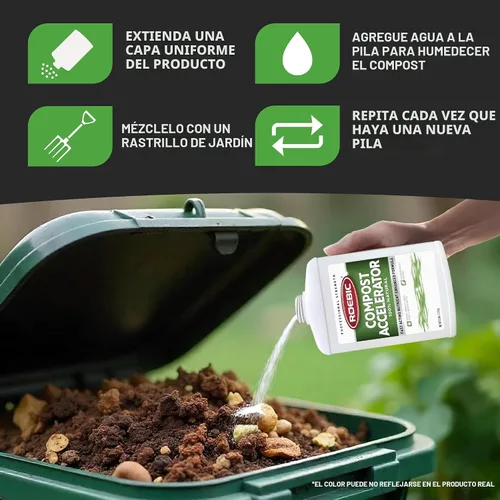 Vista 3 de Roebic Acelerador de compost bacteriano CA-1: 2.5 libras, para un compostaje más rápido