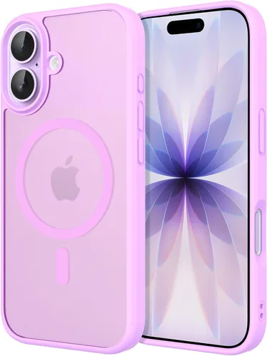 Vista 90 de CACOE Funda magnética para iPhone 12 y iPhone 12 Pro de 6.1 pulgadas - Compatible con MagSafe y soporte magnético para teléfono en el automóvil,
