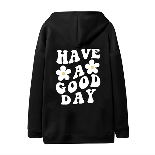 Vista 3 de Sudadera con capucha azteca para mujer, estilo étnico occidental, con estampado geométrico, cordón para invierno, otoño y vaquera