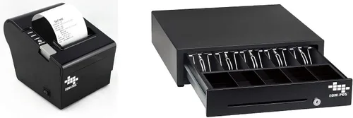 Vista 5 de Impresora térmica de recibos - USB, Ethernet/LAN y puertos serie - Cortador automático - Beeper/Buzzer - Puerto de cajón de efectivo - Ancho