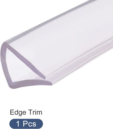 Vista 6 de METALLIXITY Bordes de borde (3.3 ft/3.28 pies), 1 unidad, sello en U de PVC para tira de sellado de borde de 0.276-0.354 in, para sellos de ventana