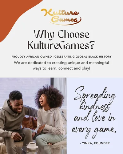 Vista 7 de Kulture Games Playing Cards: Black Legends - Juego de cartas de trivia de leyendas para familia y adultos - Historia negra inspiradora