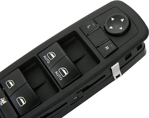 Vista 4 de Interruptor principal de ventana eléctrica. 11 pines de metal. Compatible con Jeep Grand Cherokee 2011, 2012, 2013, 2014. Dodge Durango.