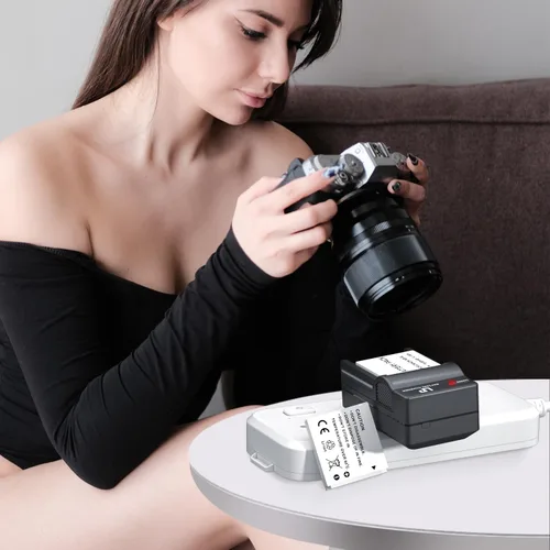 Vista 8 de LP Paquete de 2 baterías NB-6LH NB-6L y cargador LED, batería de 1200 mAh compatible con Canon PowerShot SX530 HS SX710 HS SX700 HS SX610 HS SX600