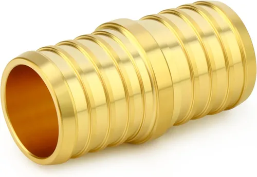 Vista 6 de GASHER 10 piezas sin plomo latón 1 "acoplamiento Pex, accesorios Pex de 1 pulgada para tubería Pex