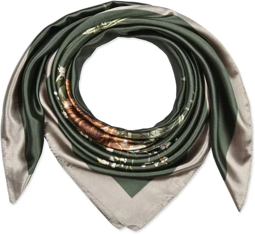 Vista 72 de corciova - Bufanda cuadrada grande para mujer, diadema sedosa para cabello rizado, lazo para dormir por la noche, bandana a la moda, 35 x 35