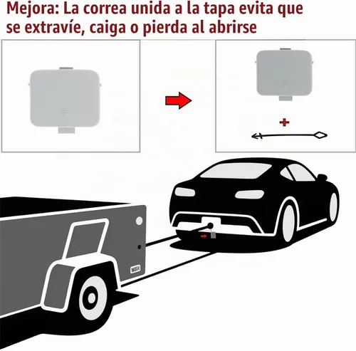 Vista 6 de Funda de enganche delantero Compatible con Mercedes-Benz CLA-Class Coupé W117 Facelift para CLA180 CLA200 CLA220 CLA250 2016 2017 2018 2019 2020