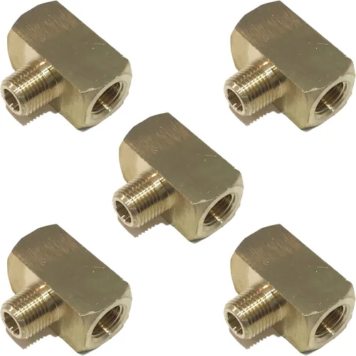 Vista 4 de MACHO Rama TEE 1/8" NPT combustible/aire/agua/aceite/gas WOG, 10