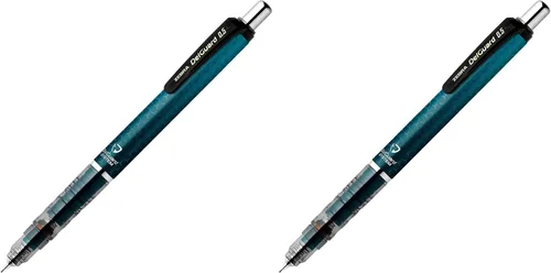 Vista 7 de Lápiz mecánico Zebra DelGuard 0.5mm, cuerpo azul nido de abeja (P-MA85-HBL)