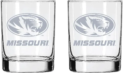 Vista 28 de Alabama - Juego de 2 vasos de cristal grabado satinado de 2 caras Marea carmesí de Alabama