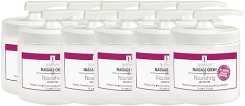 Vista 5 de Master Massage Spamaster Crema de masaje sin perfume de 16 onzas, 1 unidad (11131W)