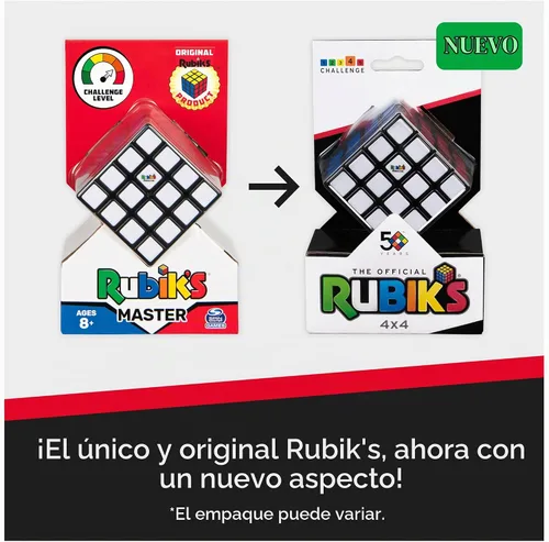 Vista 5 de Cubo Rubik 4x4 Master Puzzle Cube & Brain Teaser Fidget Toy