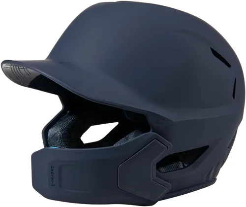 Vista 10 de Champro HXE - Casco de bateo de béisbol mate con protector de mandíbula