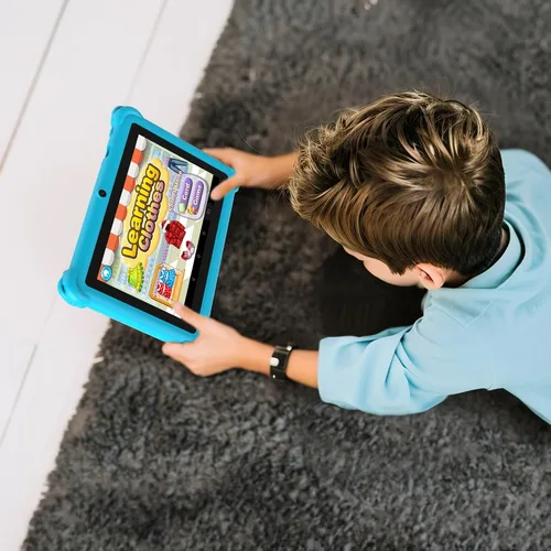 Vista 6 de Tableta para Niños de 7 pulgadas, Tableta Android para Niños Pequeños, Pantalla IPS de Protección Ocular, 4GB RAM 32GB ROM, Bluetooth Wifi, Tabletas
