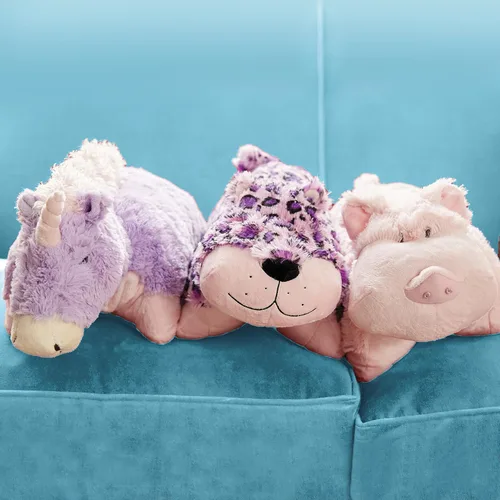 Vista 5 de Pillow Pets Wiggly Pig, juguete de peluche de 18 pulgadas