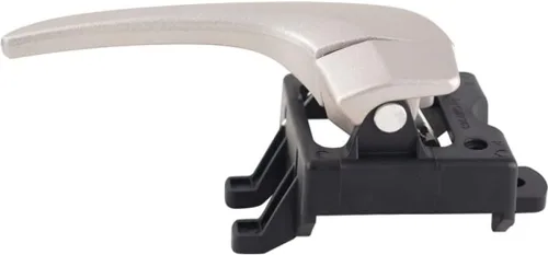 Vista 8 de Para Buick Rendezvous 2002-2007 Manija de puerta interior delantera o trasera, lado del conductor gris Con botón de bloqueo de puerta