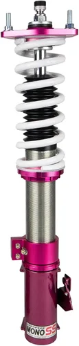 Vista 3 de Godspeed MSS0740-A compatible con Nissan Sentra (B13) 1991-94 MonoSS Coilovers Kit de bajada de suspensión