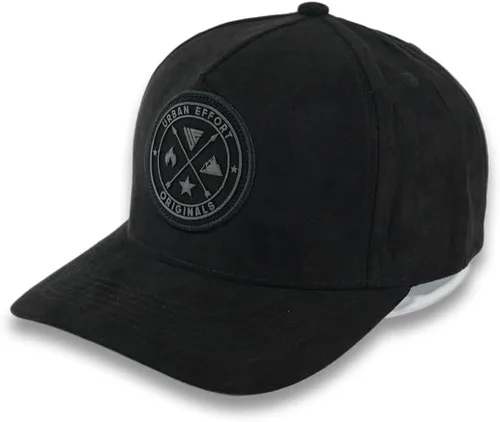 Vista 36 de Urban Effort Gorra trasera de malla, para hombres y mujeres, gorra de béisbol de 5 paneles, gran cierre a presión para caza y senderismo