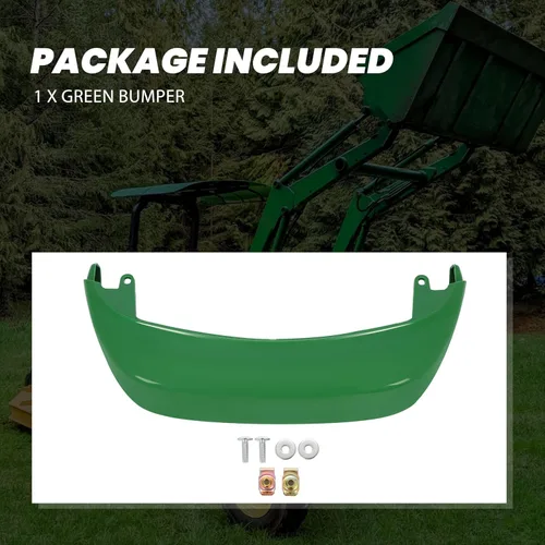 Vista 3 de Nuevo parachoques delantero compatible con John Deere GT225 GT235 GT235E GT245 GX255 LX255 LX266 LX277 LX279 LX280 LX288 LX289 Reemplazo para número