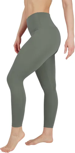Vista 26 de Yogalicious - Mallas de cintura alta ultra suaves Nude Tech para mujer