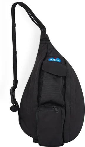Vista 4 de KAVU - Mini bolsa de cuerda Chispa azul