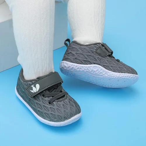 Vista 6 de FEETCITY Zapatillas de bebé para niños y niñas, zapatos para primeros pasos, zapatos de cuna para recién nacidos, zapatos sin cordones para niños