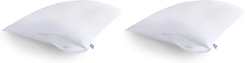 Vista 11 de Sealy All - Protector de almohada de algodón con cremallera estándar/Queen, paquete de 2
