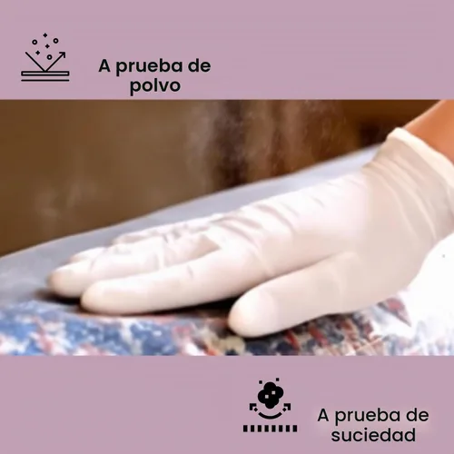 Vista 5 de Wowfit Bolsa de almacenamiento grande de plástico para alfombras con cierre de cremallera, resistente para alfombras de hasta 6 x 9 pies, perfecta