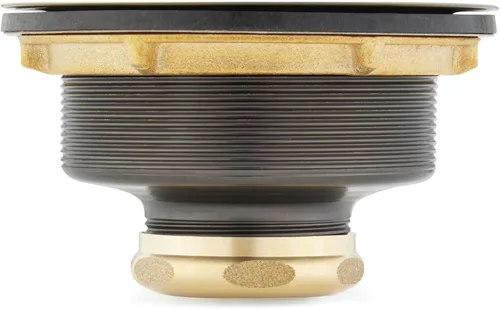 Vista 6 de Signature Hardware 480532 Colador de cesta de 4-1/2" con cordal - Oro cepillado