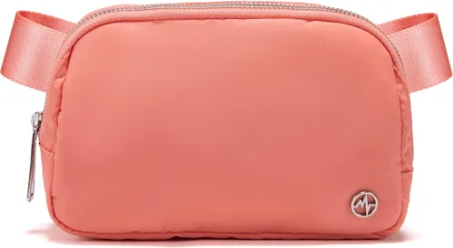 Vista 21 de Bolsa de Cinturón Pander para Mujeres, Riñoneras de Moda, Bolsas Cruzadas, Bolsa de Cinturón con Correa Ajustable, Negro, Talla única, Sólido