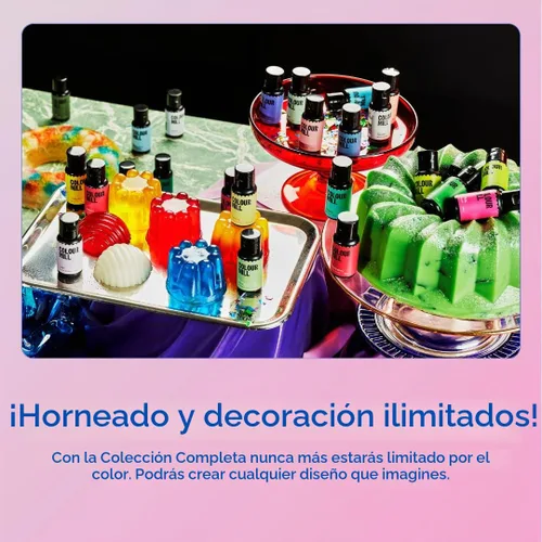 Vista 7 de Colour Mill Aqua Blend Colorante de alimentos a base de agua, 20 mililitros - Colección completa - Todos los 60