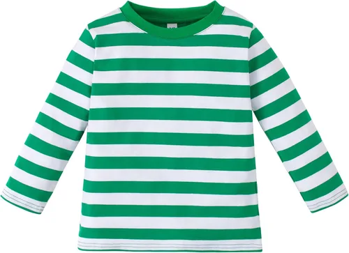 Vista 25 de Magic Park 6M-14Y Camiseta de manga corta y larga para bebés, camiseta de manga larga para niños, camisetas de color sólido para niños y niñas