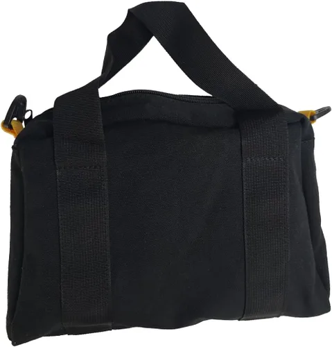Vista 8 de Bolsa de herramientas de boca ancha de 12 pulgadas, bolsa de herramientas de lona, bolsa de almacenamiento de herramientas resistente, bolsa