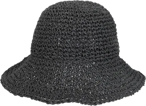 Vista 7 de Sombrero de paja para mujer, plegable, plegable, de ala ancha, para verano, playa, sombrero de ganchillo
