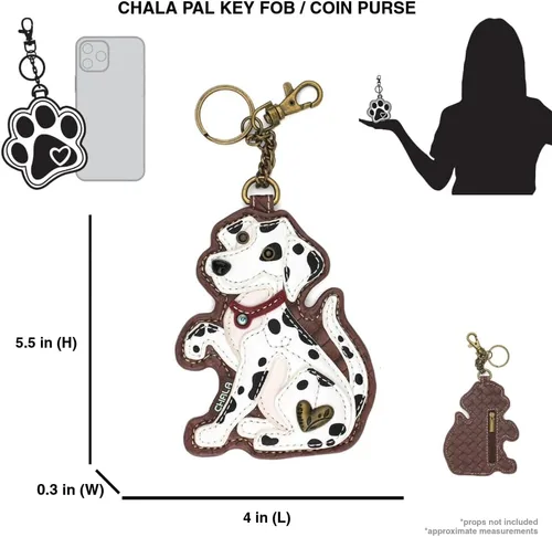 Vista 21 de CHALA Dog Collection - Llavero decorativo para mujer