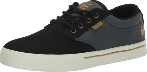 Vista 26 de Etnies Jameson 2 Eco Sustainable Skate Style, Reinforced Cupsole, Cushioned Feel, Everyday Sneakers, Vegan Negro/Azul