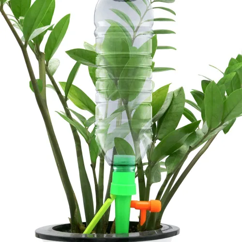 Vista 4 de KINGLAKE - 12 estacas de riego automático, dispositivo de riego automático, para riego automático de plantas, para jardín de interior y exterior