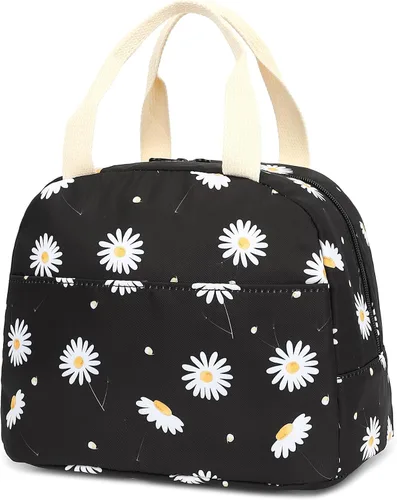 Vista 22 de Lonchera con diseño de aguacate para mujeres y niñas, con aislamiento, reutilizable, para niños, adultos, escuela, trabajo, picnic, viajes