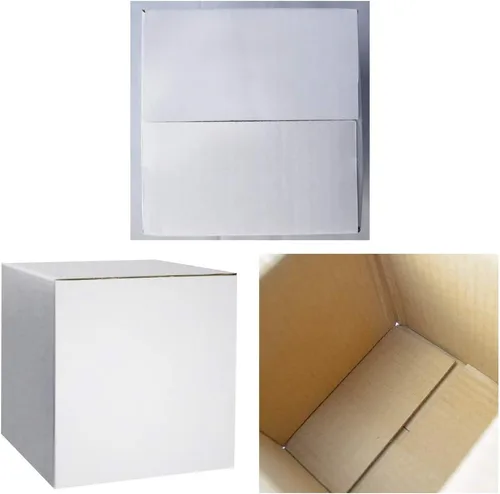 Vista 3 de Cajas de cartón corrugado para envío, caja de envío, paquete de 25