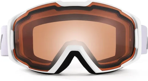 Vista 9 de FEISEDY Ski Goggles, OTG Snow Sport Goggles for Men, Women & Youth B2961 Naranja Vlt 53%