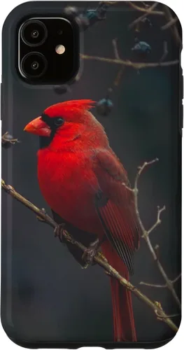 Vista 8 de Funda para iPhone 16 Cardinal Bird