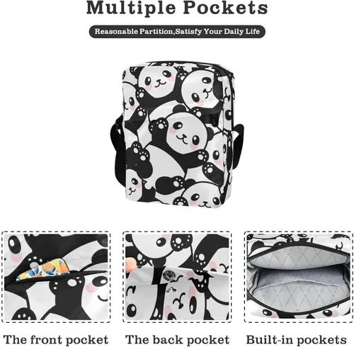 Vista 2 de Sinestour Bolsa de mensajero de alpaca con cactus de acuarela para mujeres y hombres, bolsa de hombro para trabajo y negocios