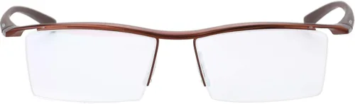 Vista 34 de Agstum Gafas de negocios sin montura de titanio puro, lentes transparentes
