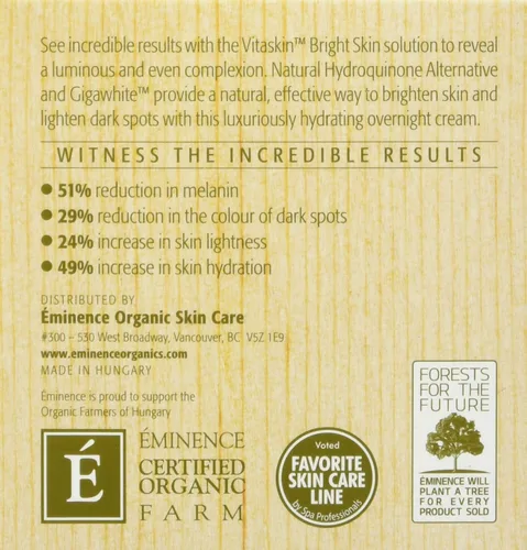 Vista 5 de Eminence Bright Skin Crema Correctora para Unisex - 2 oz Crema