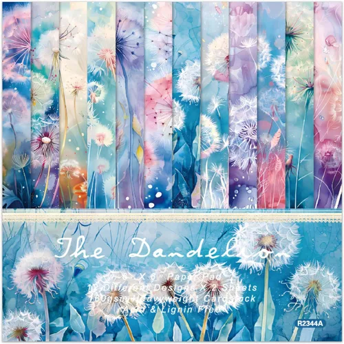 Vista 8 de 24 hojas de papel para álbumes de recortes de Navidad, patrones de 6 pulgadas, suministros diseñados para San Valentín, Navidad, manualidades