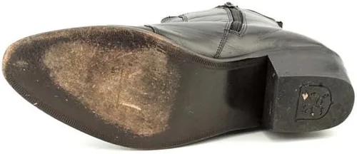 Vista 4 de Stacy Adams Botas Santos con cremallera lateral y puntera lisa para hombre