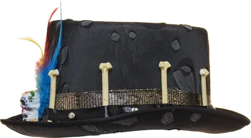 Vista 2 de Jacobson Hat Company - Gorro para hombre diseño de bruja color negro