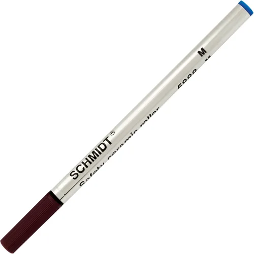 Vista 4 de Schmidt 5888 Recambio de tubo de metal de cerámica Rollerball - Punta media de 0.028 in, tinta azul, repuestos de bolígrafo de escritura suave